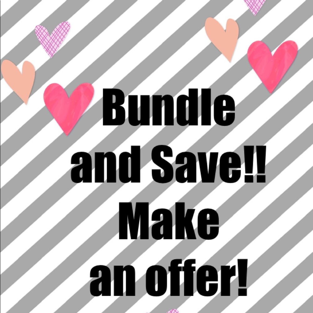 Bundle and save! Make an offer 💚